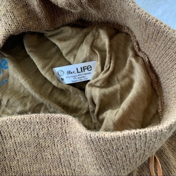 𝅺nwt Blue Life Knit Pants - Picture 4 of 4